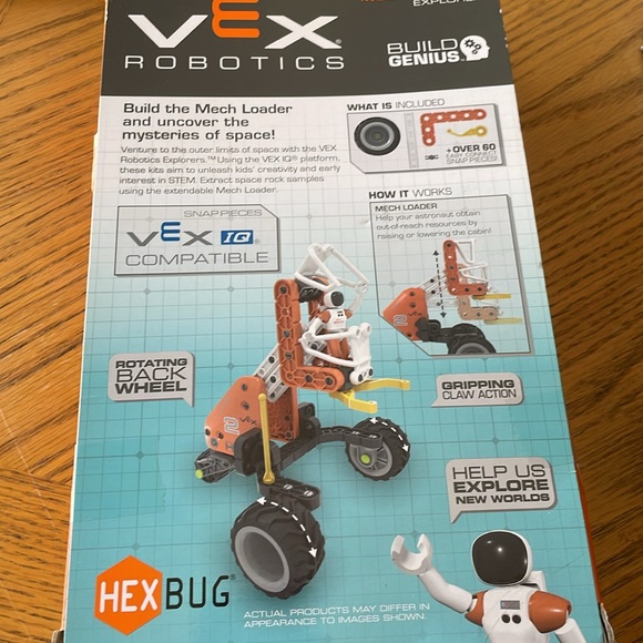 HEXBUG Vex Robotics Mech Loader Explorer STEM Starter Construction Kit 60+ NEW - Picture 2 of 2